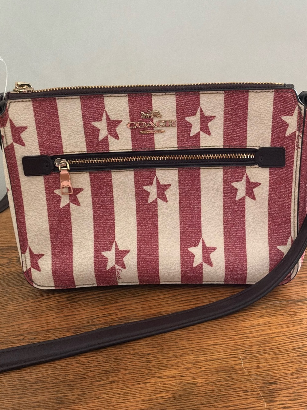 Coach USA250 Star Stripe Crossbody - Macy’s Exvlusive
